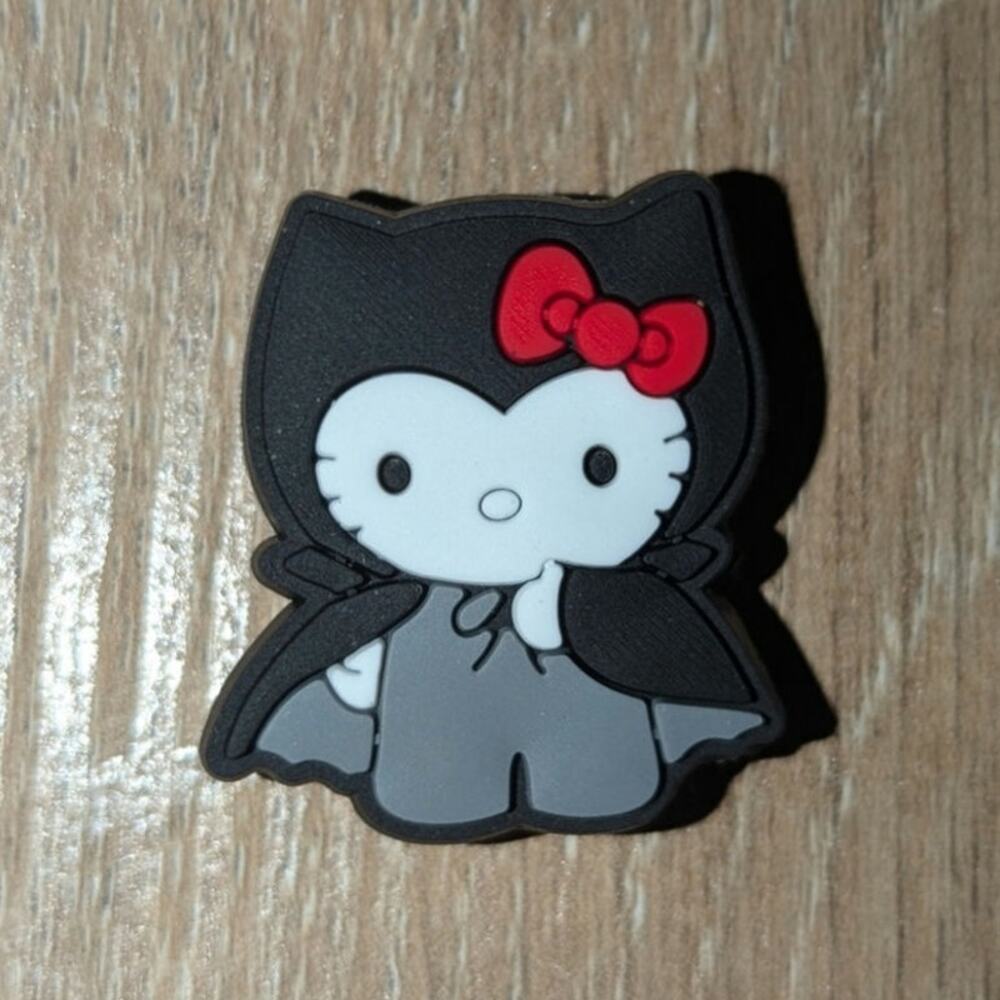4 for $10 - Mix n Match Caped Hello Kitty Dracula Croc Charm Jibbitz Halloween